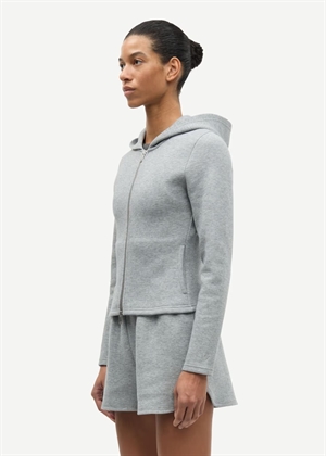 Saalice zip hoodie 15921 Grey Me. Samsøe